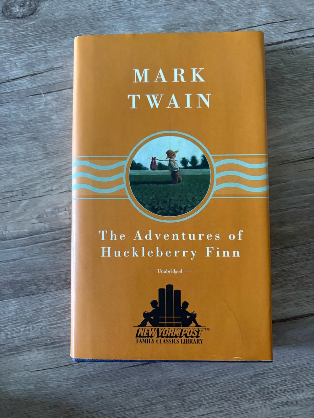 Adventures of Huckleberry Finn Vol. #1 Of The N.Y. Post Family Classic Library